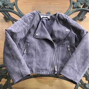 Girls H&M Motorcycle Style Jacket